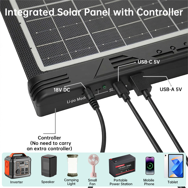Pannello solare pieghevole da  - Drone Solar Charger recensione e prezzo