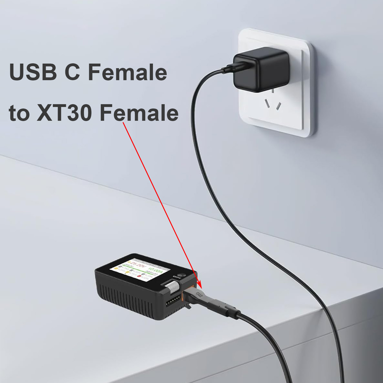 1pc USB Tipo C Ingresso Femmin - Drone Battery Adapter recensione e prezzo